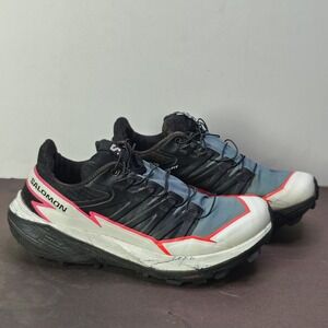 Salomon Thundercross Mens Trail Running Shoes Black Pink 473823 Size 7.5